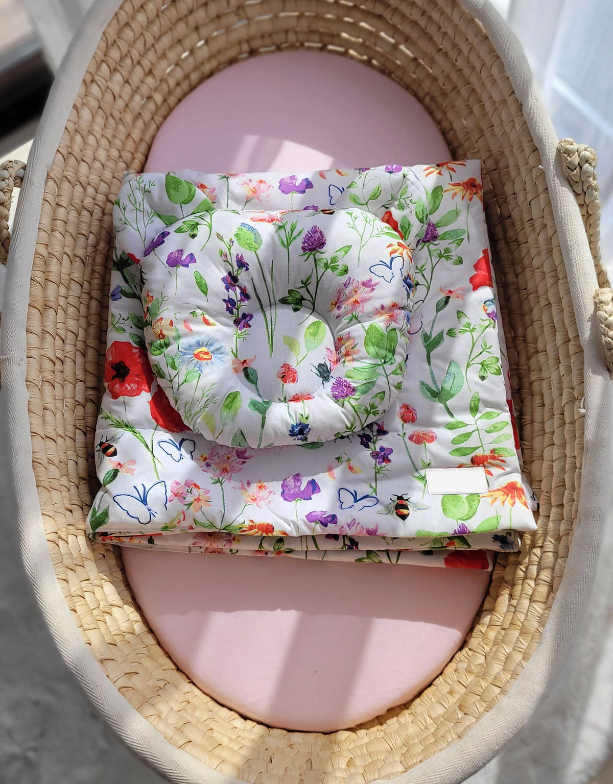 Duvet with pillow Teddy - 2pcs set - meadow