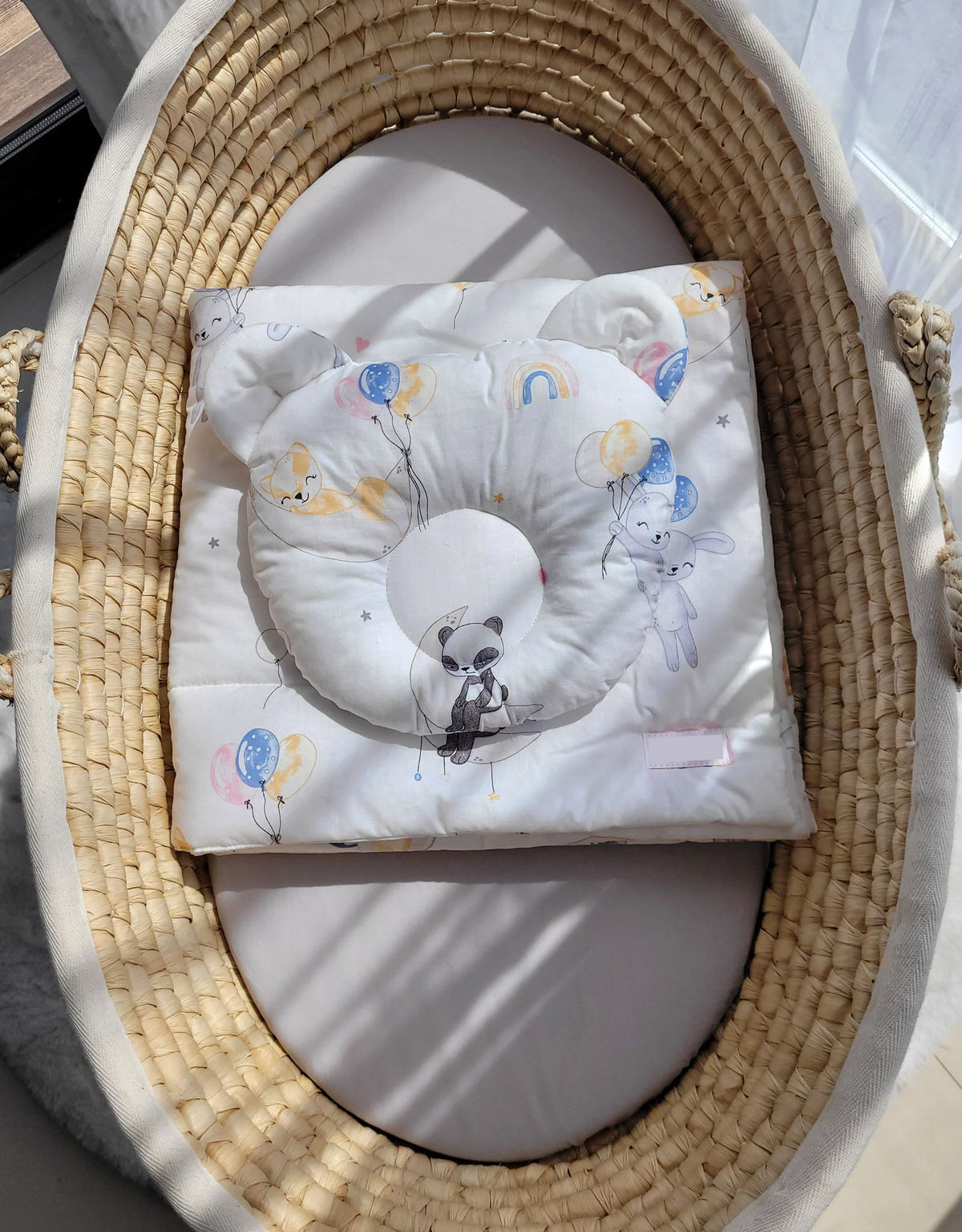 Duvet with pillow Teddy - 2pcs set - balloons