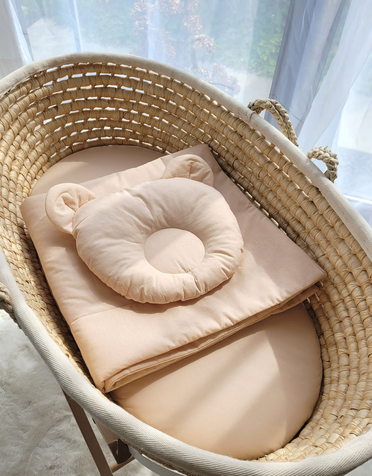 Duvet with pillow - 2pcs set - beige