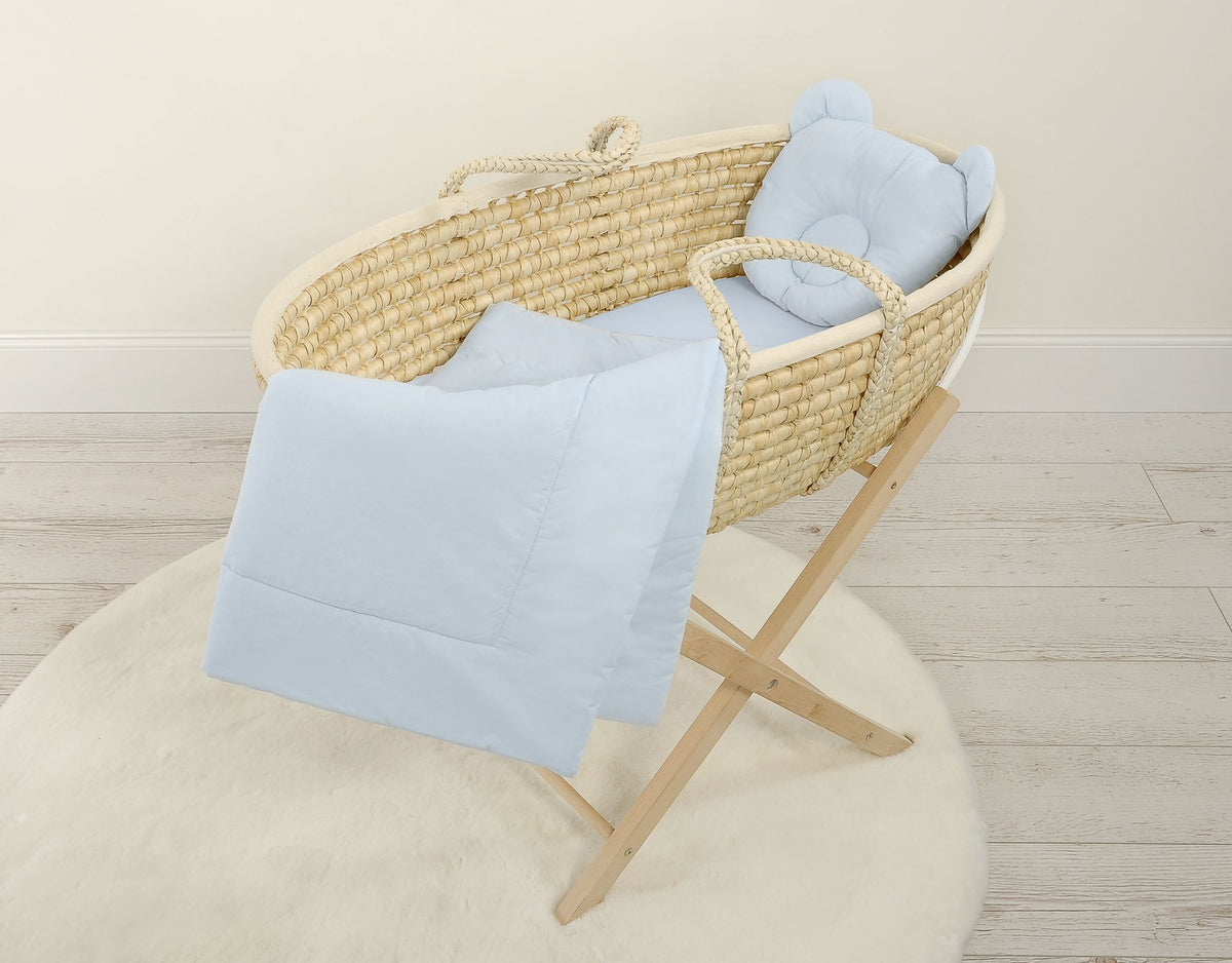 Blanket with pillow - 2pcs set - blue