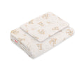 Bedding set 2-pcs 75x100cm NEWBORN- rainbow beige bear