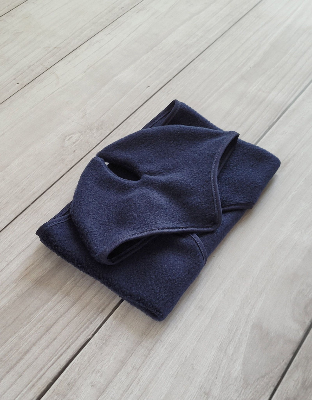 Set for Hobby Horse A4 and A5: Fleece blanket + earmuffs - denim