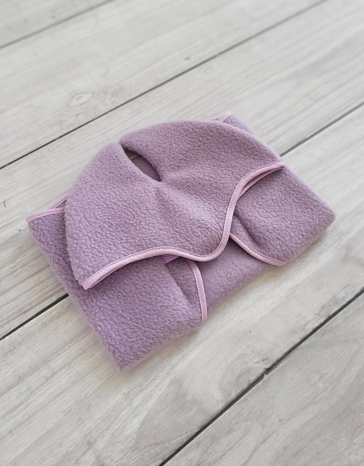 Set for Hobby Horse A4 and A5: Fleece blanket + earmuffs - lila