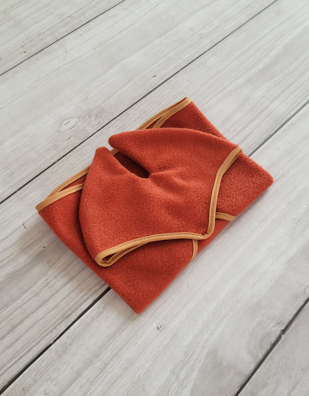 Set for Hobby Horse A3: Fleece blanket + earmuffs - ginger