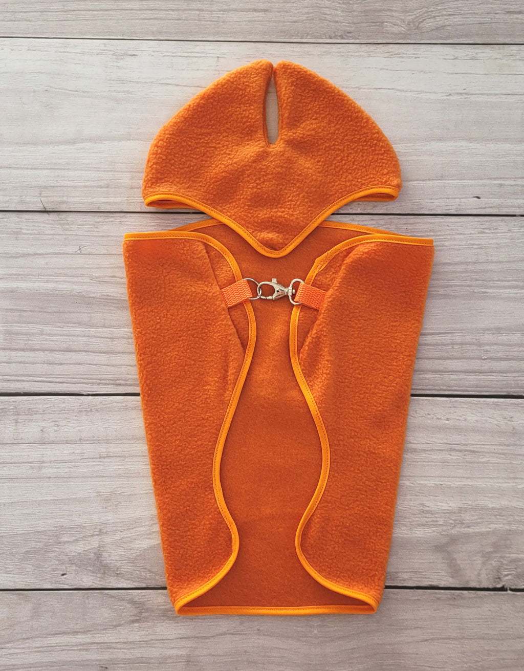 Set for Hobby Horse A3: Fleece blanket + earmuffs - orange