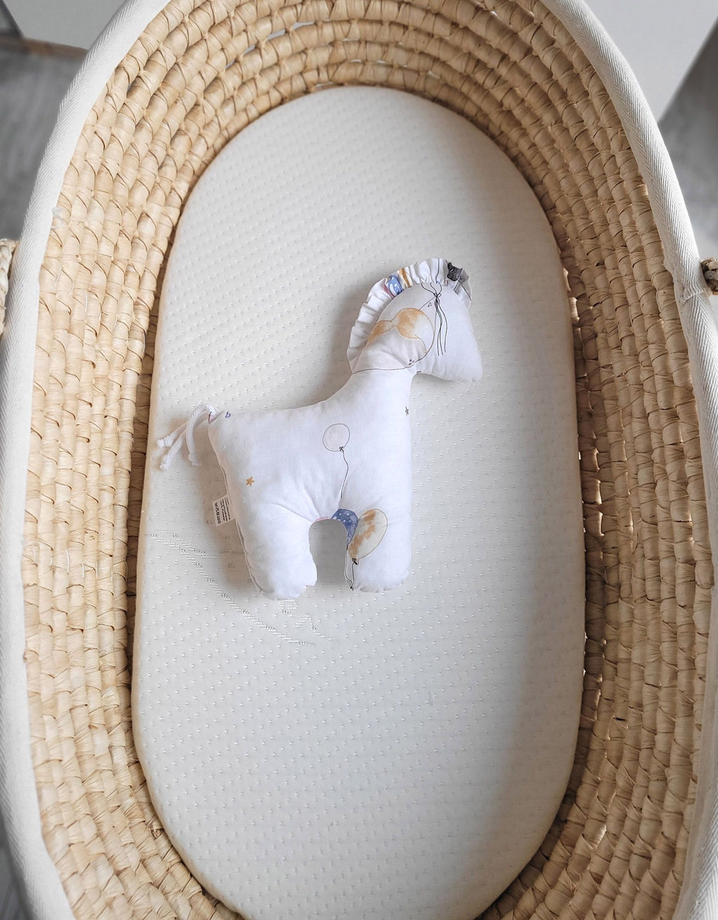 LUCKY Horse - a soft first cuddly toy - Balloons