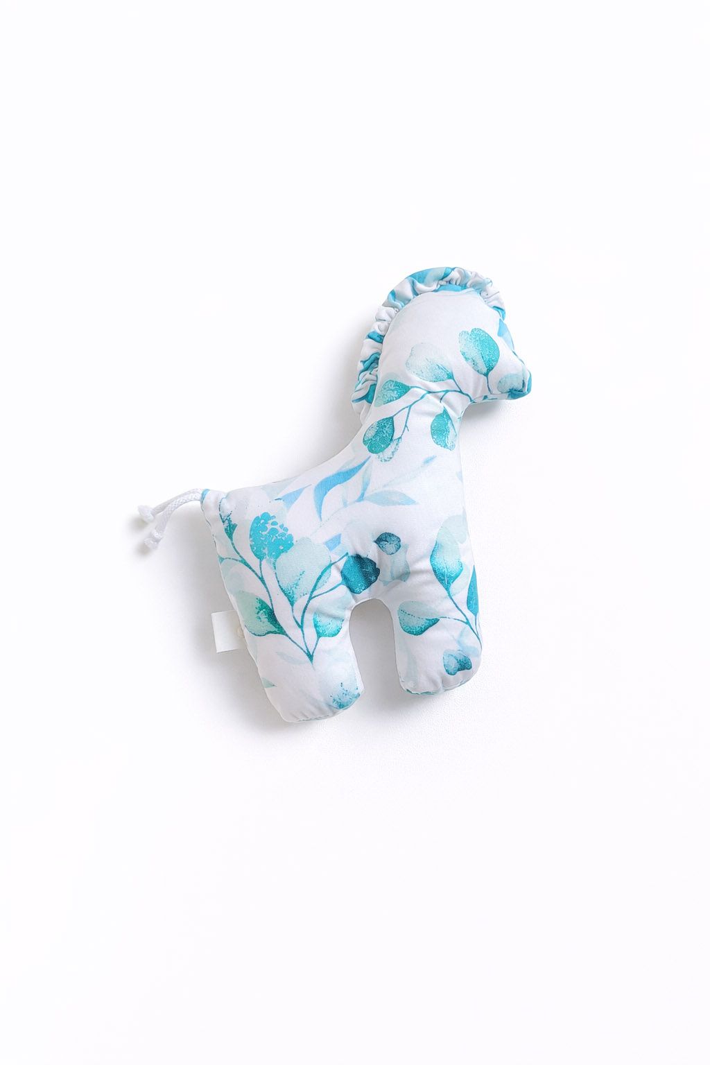 LUCKY Horse - a soft first cuddly toy - Eucaliptus mint