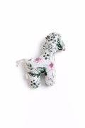 LUCKY Horse - a soft first cuddly toy - Pink peonies
