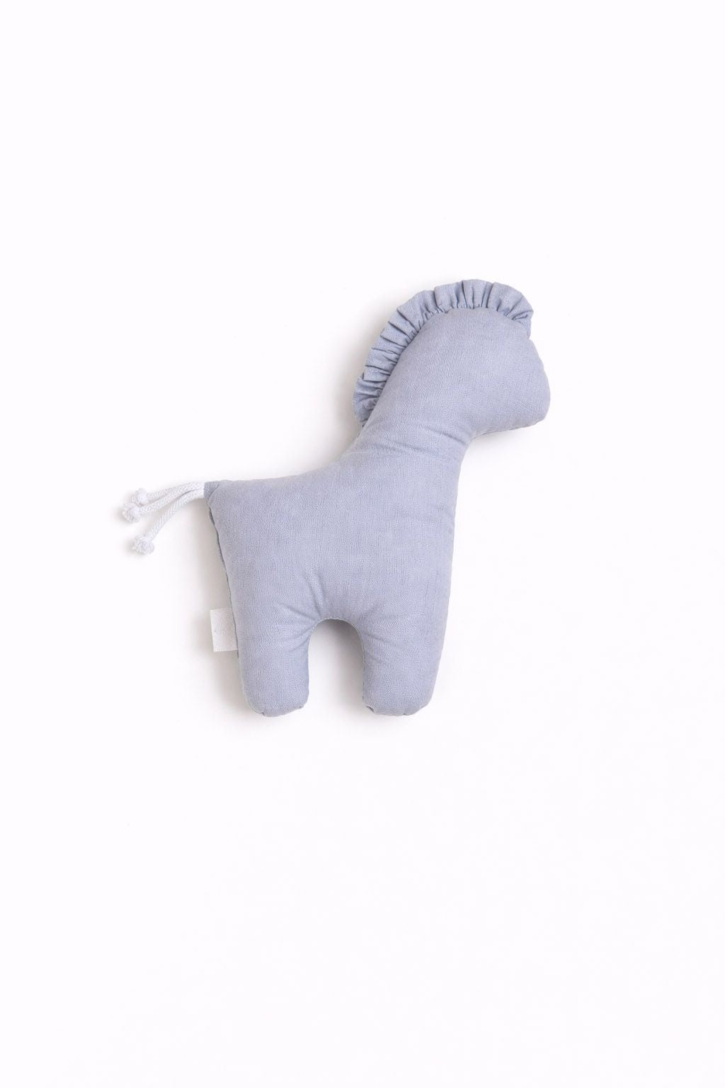 LUCKY Horse - a soft first cuddly toy - Grey