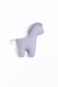 LUCKY Horse - a soft first cuddly toy - Grey