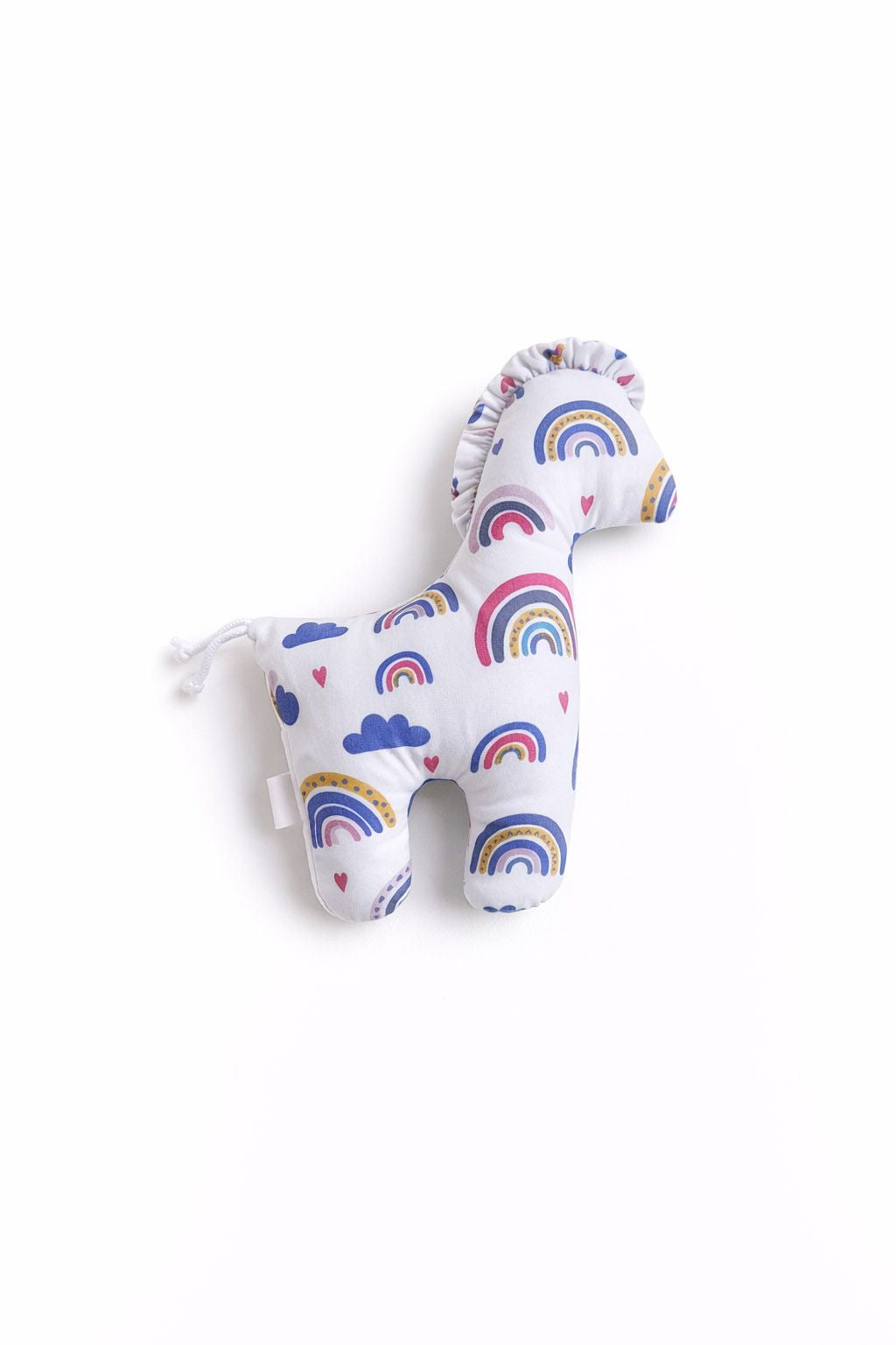 LUCKY Horse - a soft first cuddly toy - Rainbow