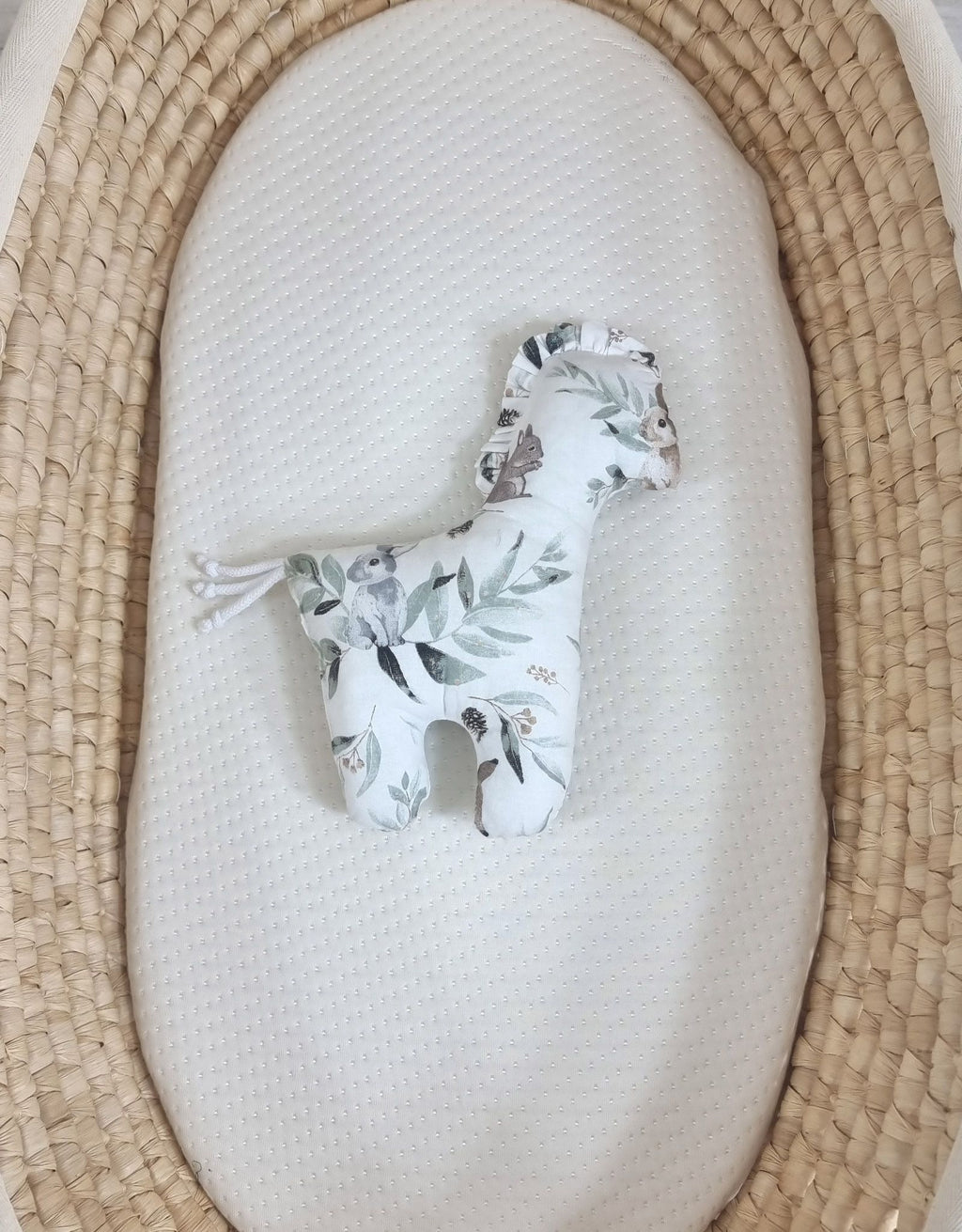 LUCKY Horse - a soft first cuddly toy - Woodland olive