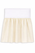 Dust Ruffle Crib - Bed Skirt - Masking flounce 120x60cm - cream