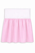 Dust Ruffle Crib - Bed Skirt - Masking flounce 120x60cm - pink