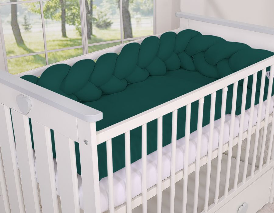 Knot bumper- bottle green