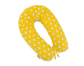 Cotton pillowcase for pregnancy pillow Longer - Dots on yellow