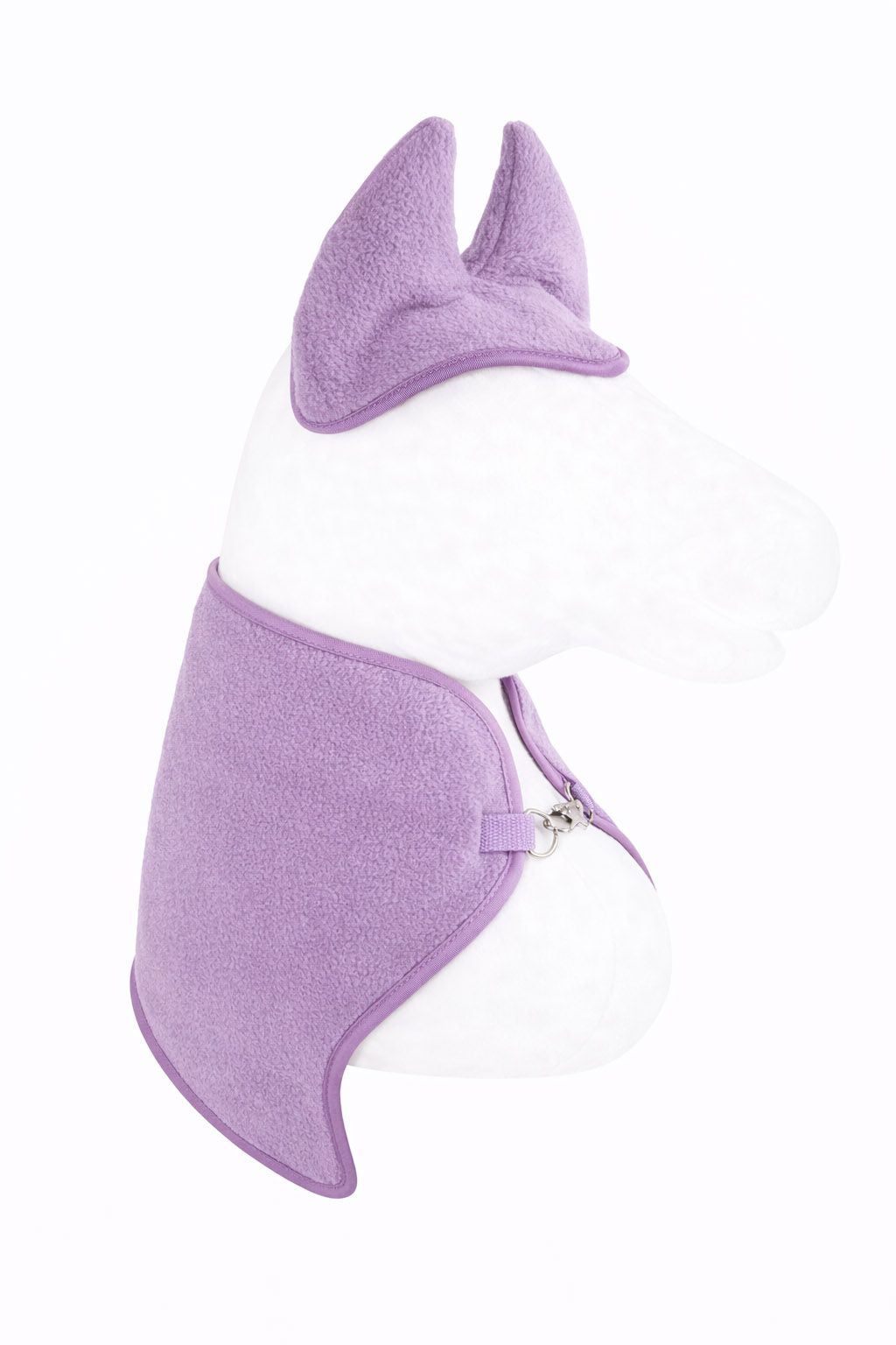 Set for Hobby Horse A4 and A5: Fleece blanket + earmuffs - lila