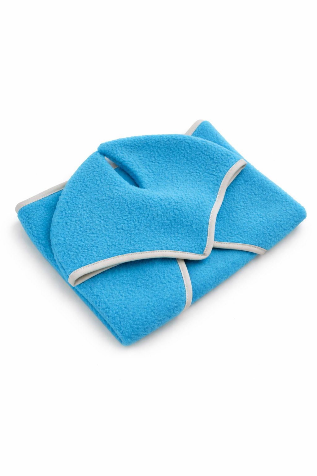 Set for Hobby Horse A4 and A5: Fleece blanket + earmuffs - turquoise