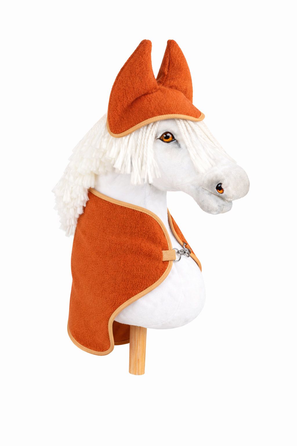 Set for Hobby Horse A3: Fleece blanket + earmuffs - ginger