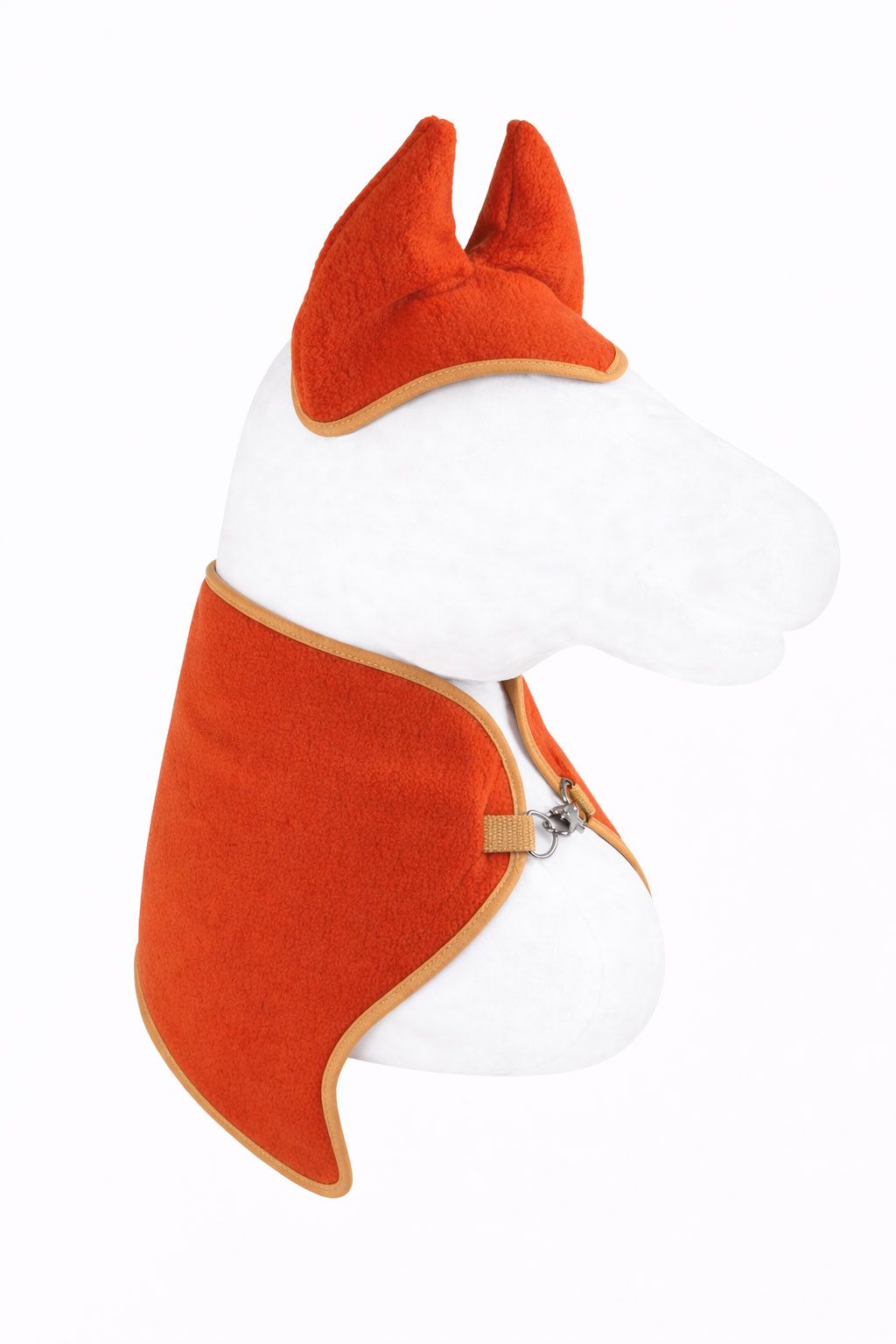 Set for Hobby Horse A4 and A5: Fleece blanket + earmuffs - ginger