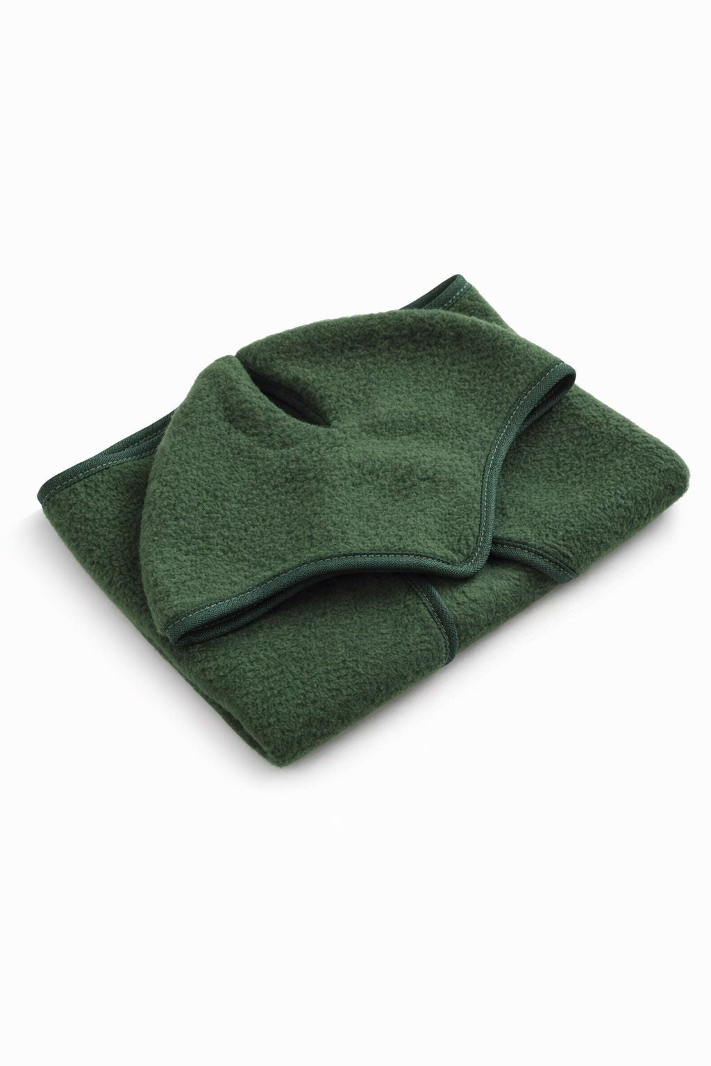 Set for Hobby Horse A3: Fleece blanket + earmuffs - bottle green