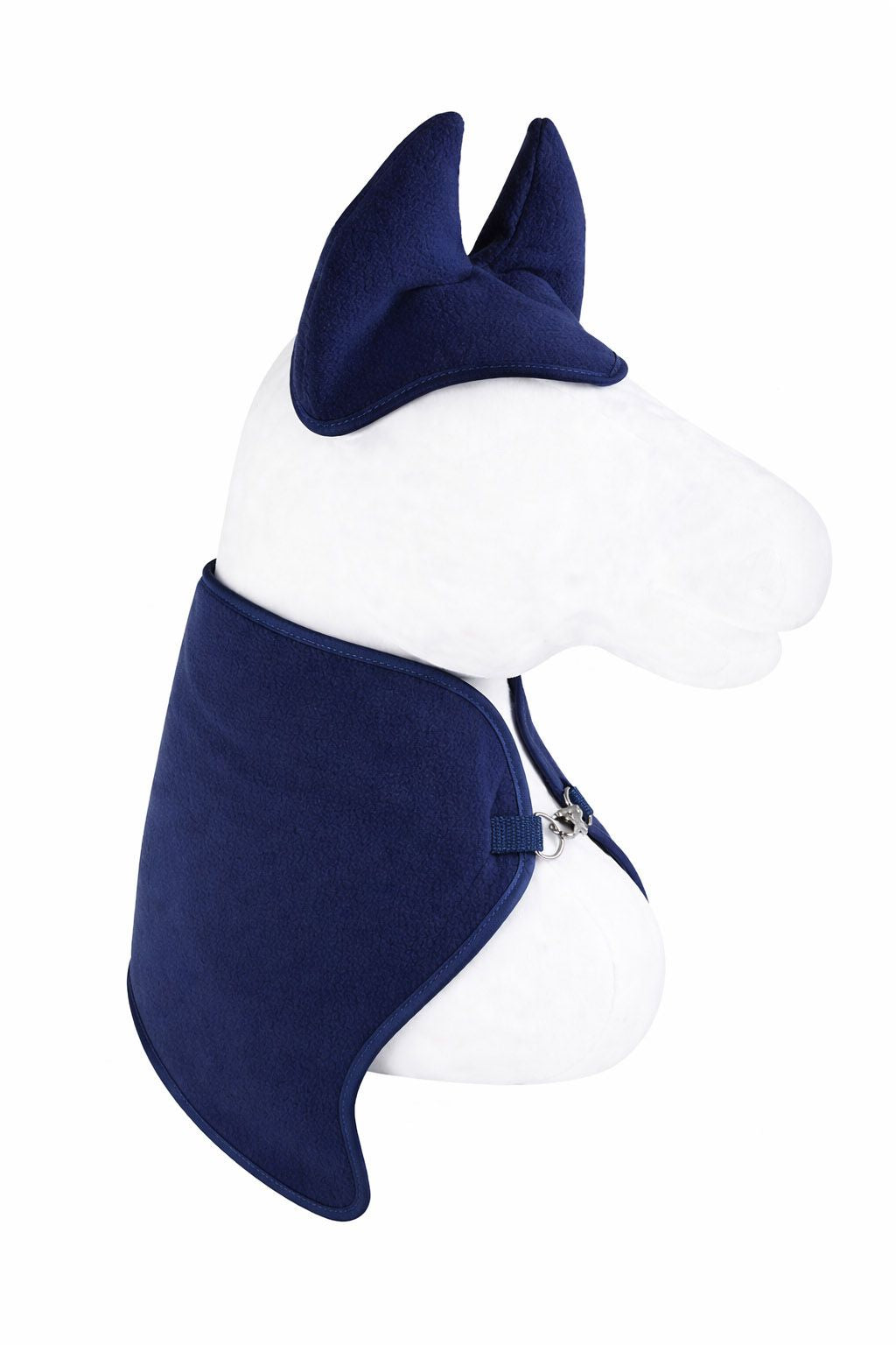Set for Hobby Horse A4 and A5: Fleece blanket + earmuffs - denim