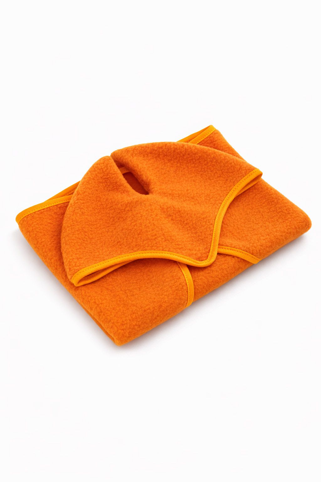 Set for Hobby Horse A3: Fleece blanket + earmuffs - orange