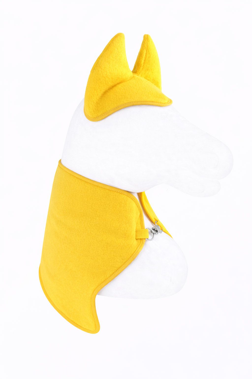 Set for Hobby Horse A3: Fleece blanket + earmuffs - yellow