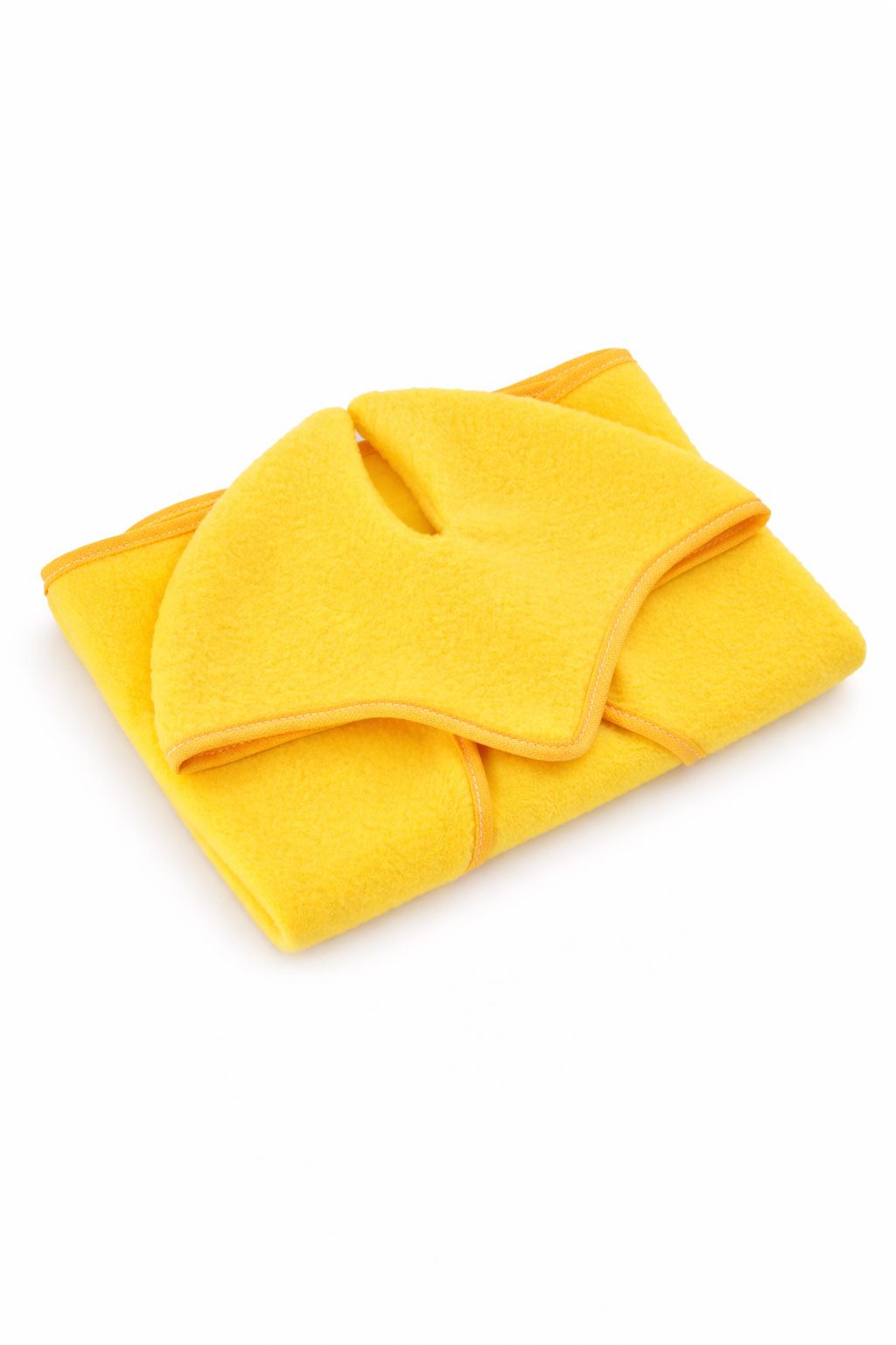 Set for Hobby Horse A3: Fleece blanket + earmuffs - yellow