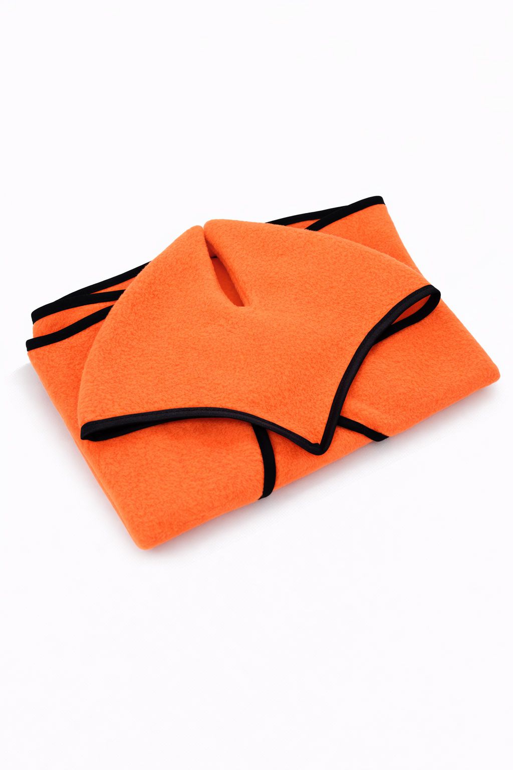 Set for Hobby Horse A3: Fleece blanket + earmuffs - neon orange