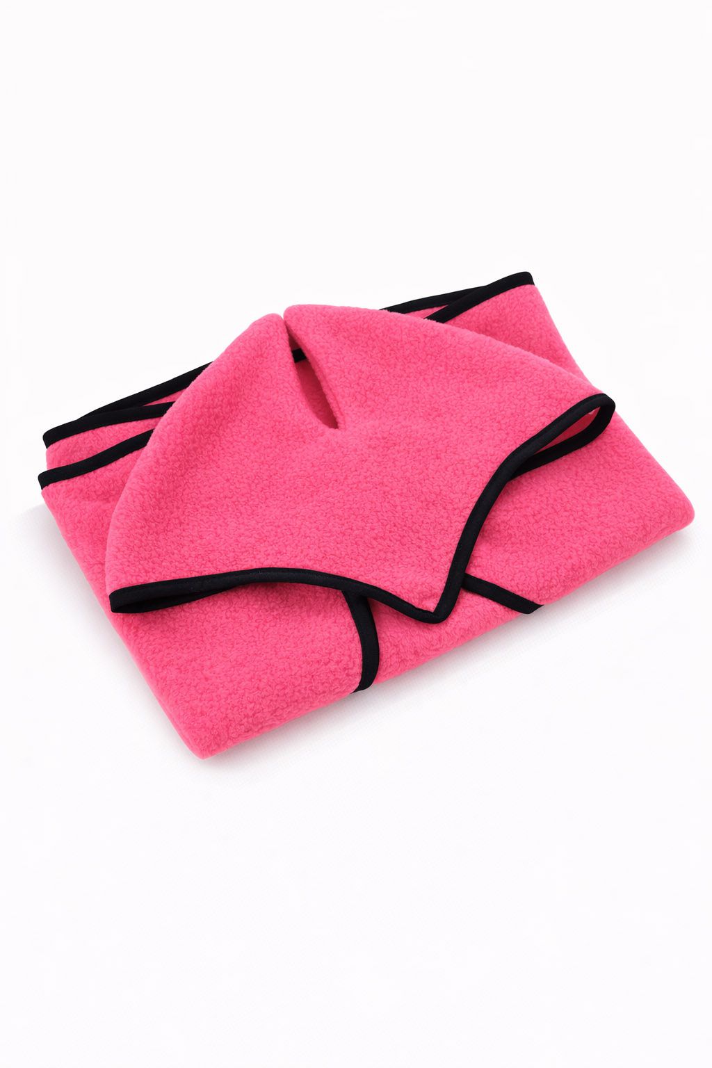 Set for Hobby Horse A4 and A5: Fleece blanket + earmuffs - neon pink