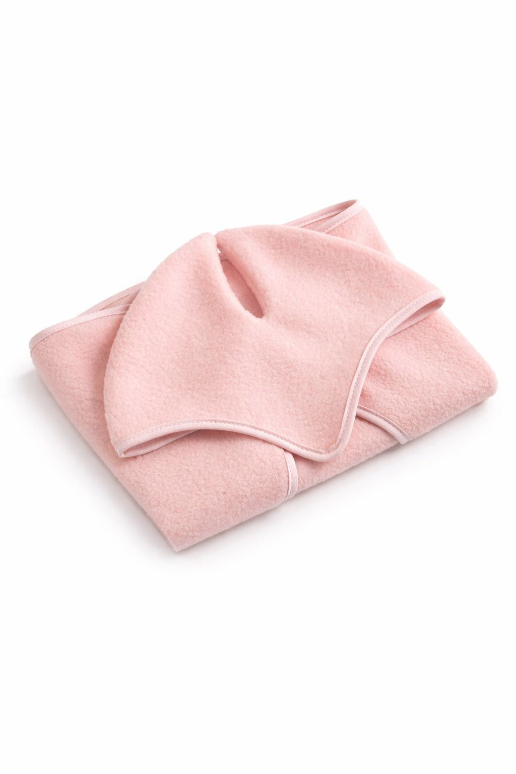Set for Hobby Horse A4 and A5: Fleece blanket + earmuffs - powder pink