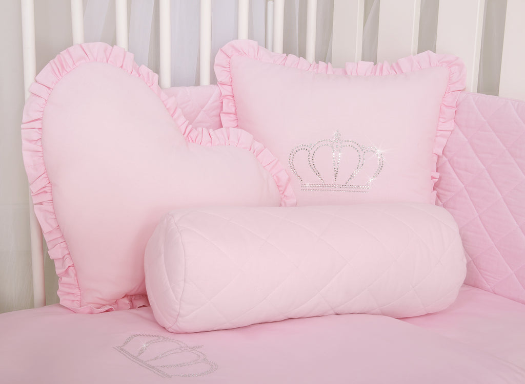 Decorative heart pillow - pink