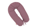 Pregnancy pillow- Longer, removable pillowcase - Pastel violet
