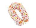 Pregnancy pillow- Longer, removable pillowcase - Fox in a wreath