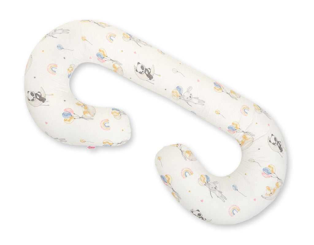 Cotton pillowcase for pregnancy Pillow C - balloons
