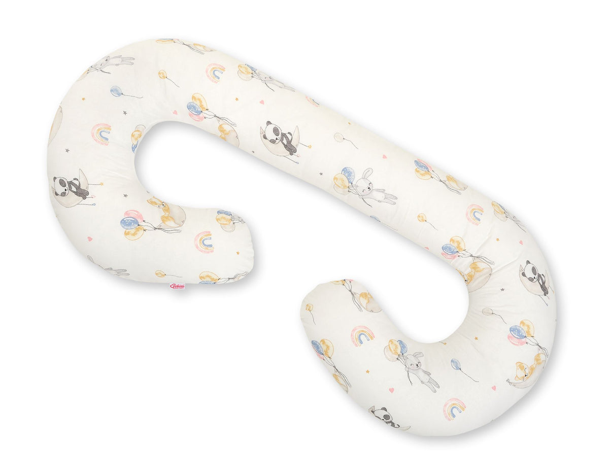 Cotton pillowcase for pregnancy Pillow C - balloons