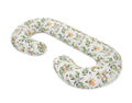 Cotton pillowcase for pregnancy Pillow C - Woodland green