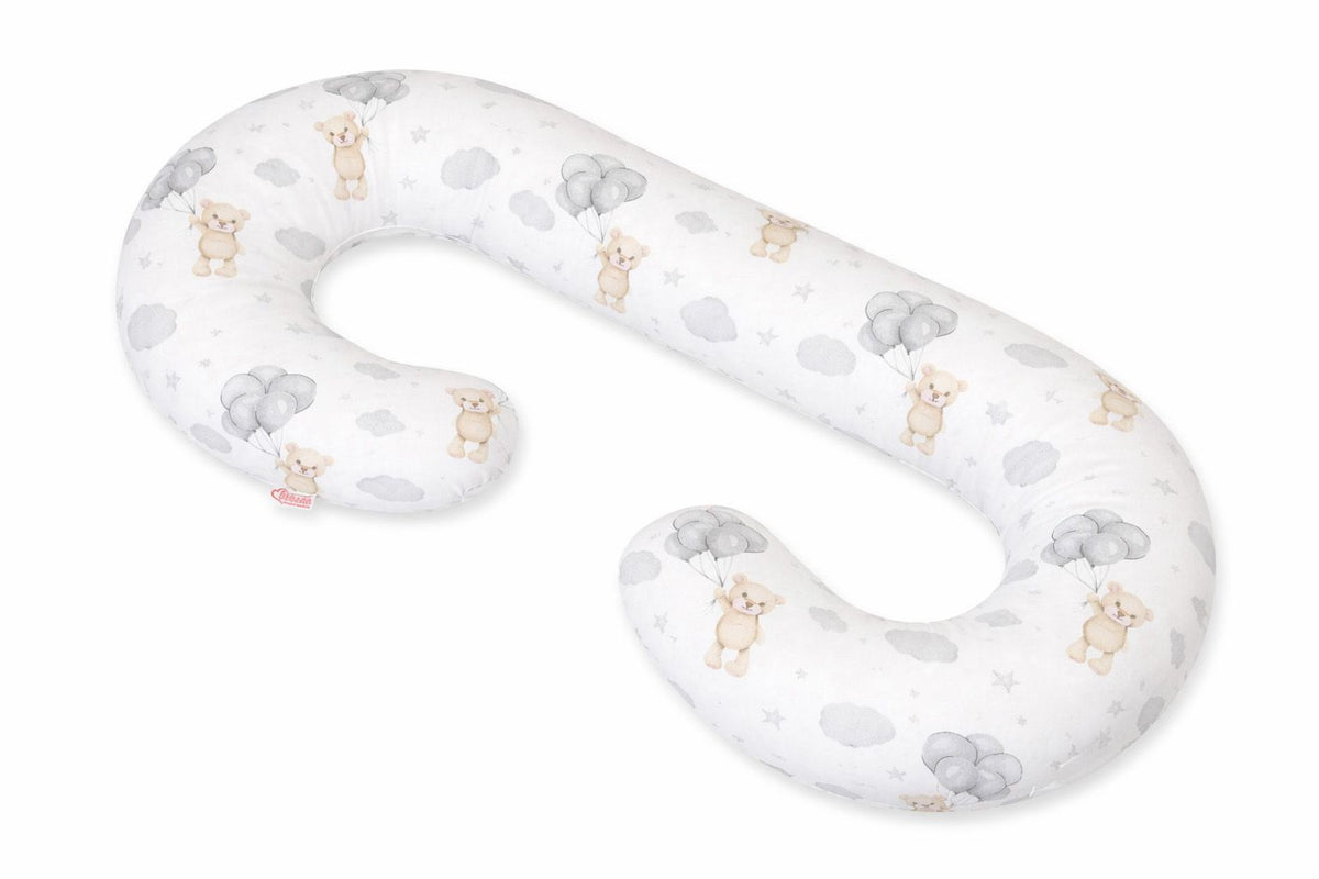 Cotton pillowcase for pregnancy Pillow C - Teddy bear