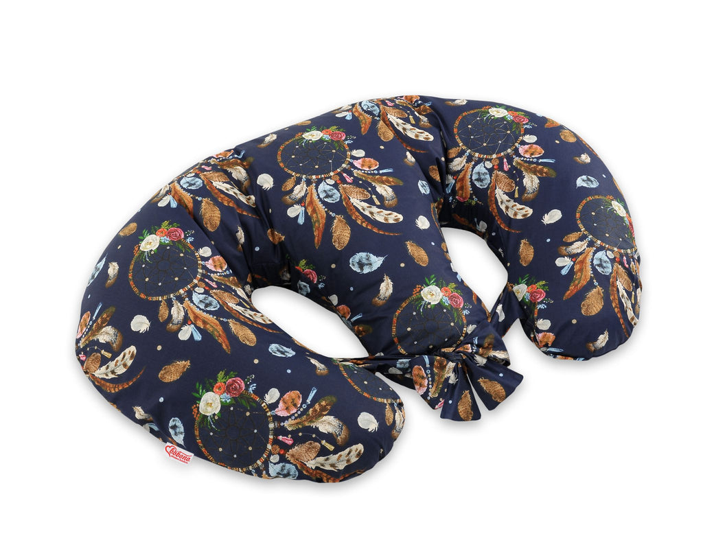 Replacement Cover for Bobono Twin Nursing Pillow – 100% Cotton - dream catchers
