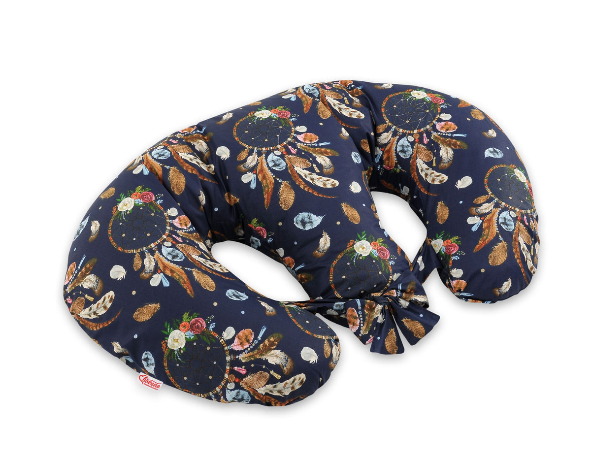 Replacement Cover for Bobono Twin Nursing Pillow – 100% Cotton - dream catchers