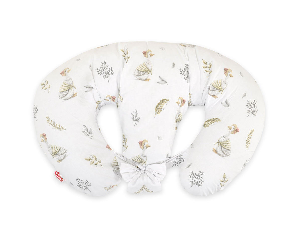 Replacement Cover for Bobono Twin Nursing Pillow – 100% Cotton - gooses