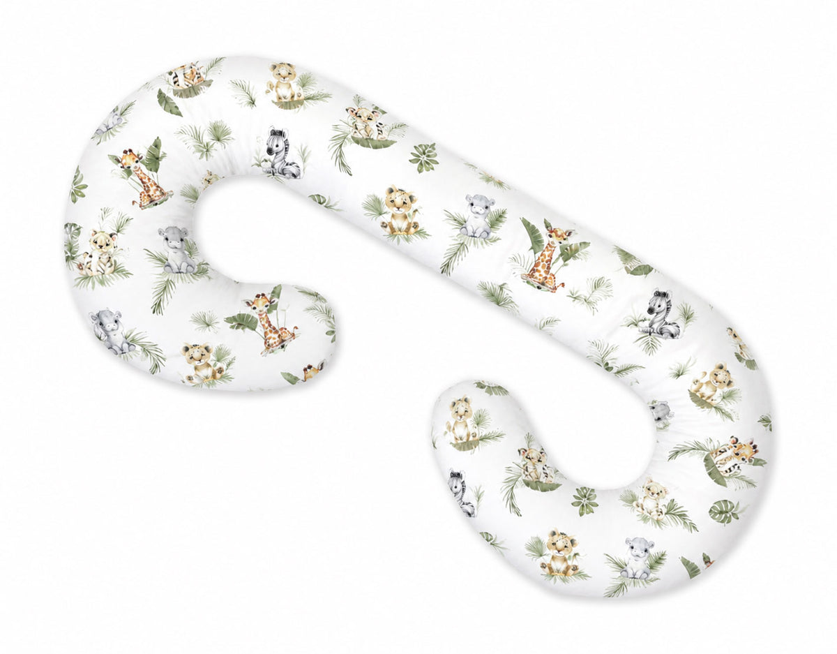 Cotton pillowcase for pregnancy Pillow C - Little Safari