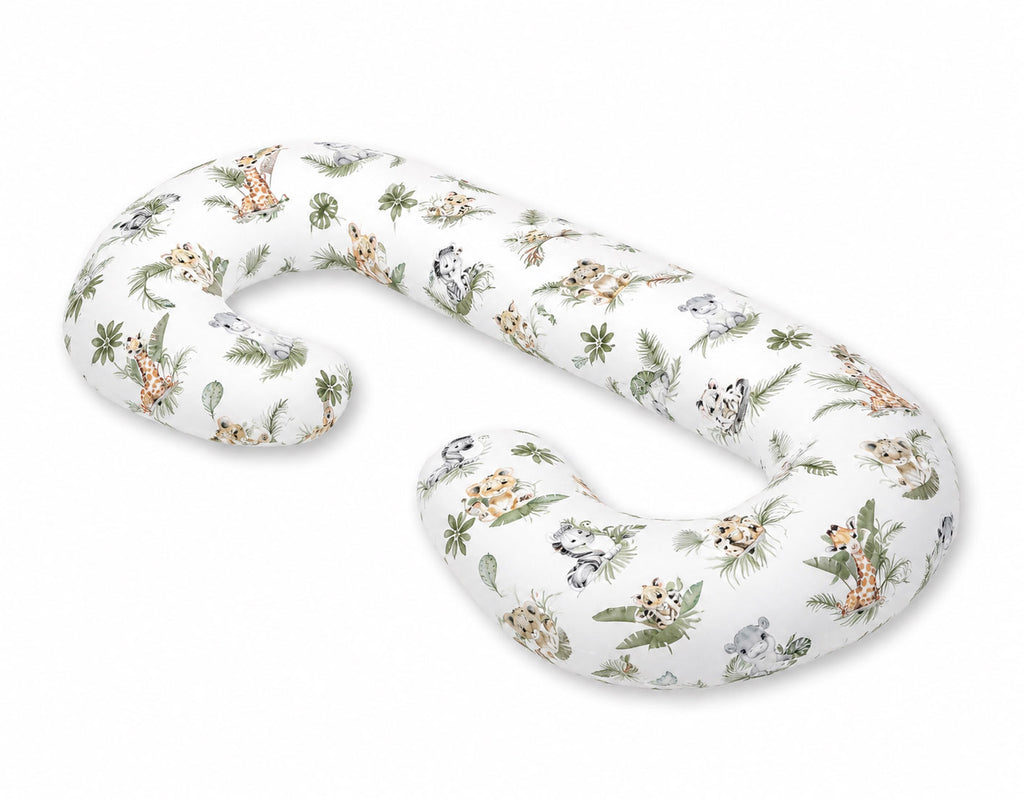 Cotton pillowcase for pregnancy Pillow C - Little Safari