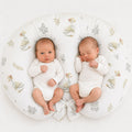 Replacement Cover for Bobono Twin Nursing Pillow – 100% Cotton - gooses