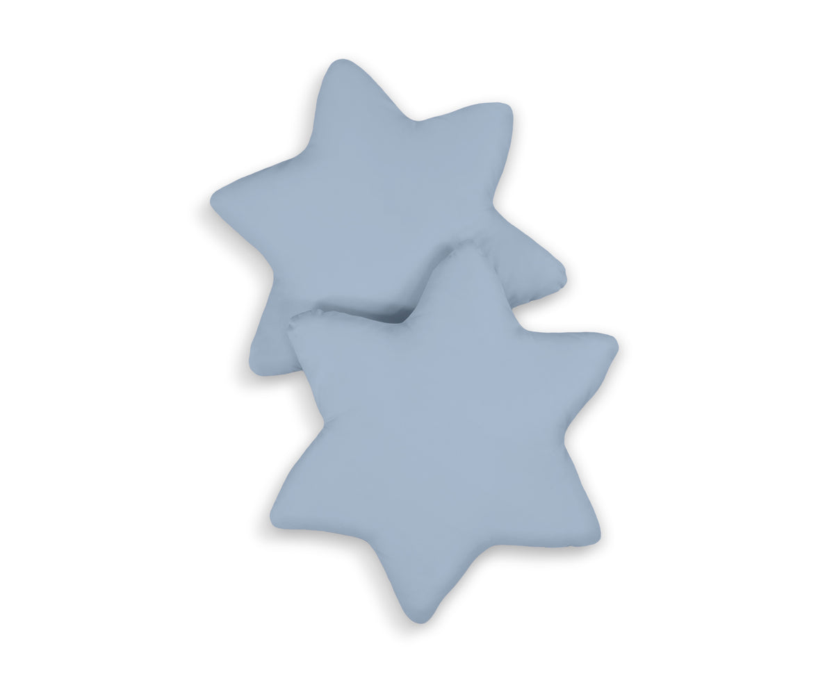 2pcs pillow set - pastel blue
