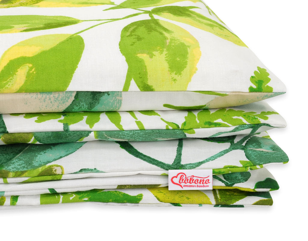 Baby cotton bedding set 2-pcs 135x100 cm - eucalyptus
