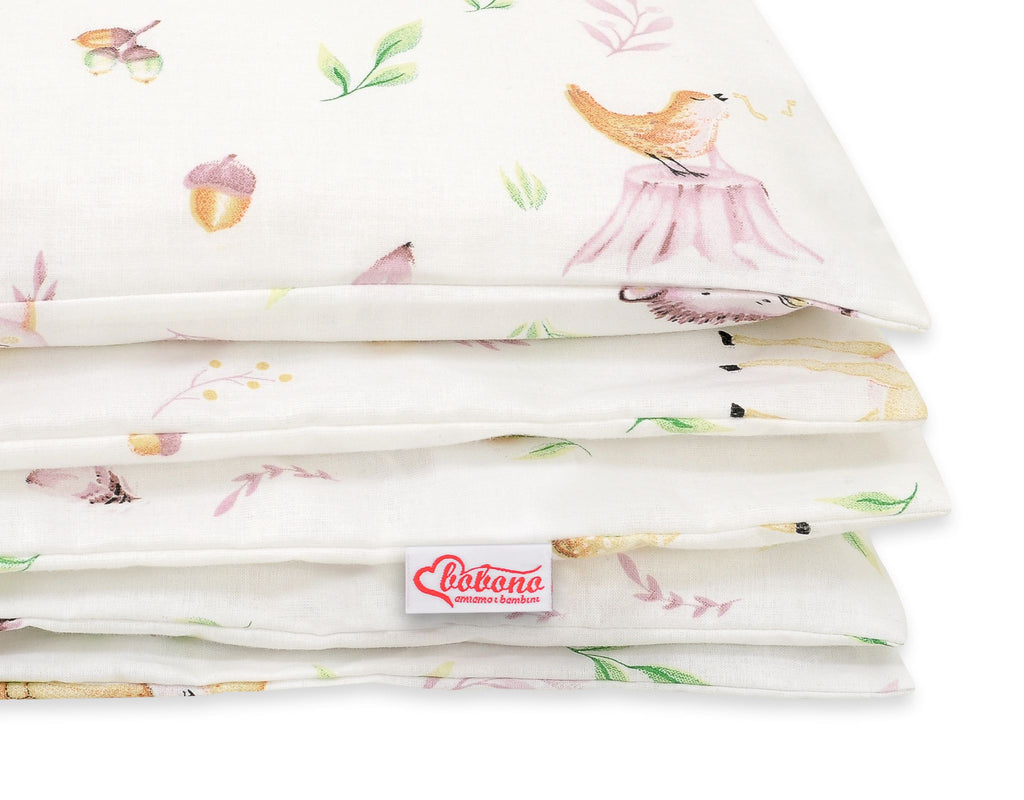 Baby cotton bedding set 2-pcs 135x100 cm - forest softness