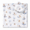 Duvet with pillow Teddy - 2pcs set - Blue Sky Bears