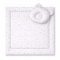 Duvet with pillow Teddy - 2pcs set - mini gray stars